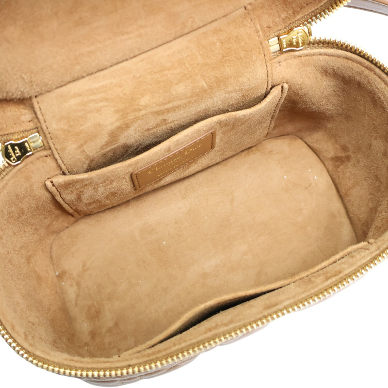 棕色牛皮 Cannage Dior Travel 肩背包【Dior 迪奧】-4