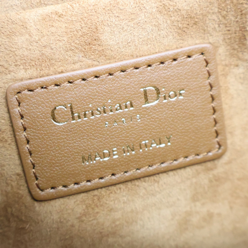 棕色牛皮 Cannage Dior Travel 肩背包【Dior 迪奧】-8