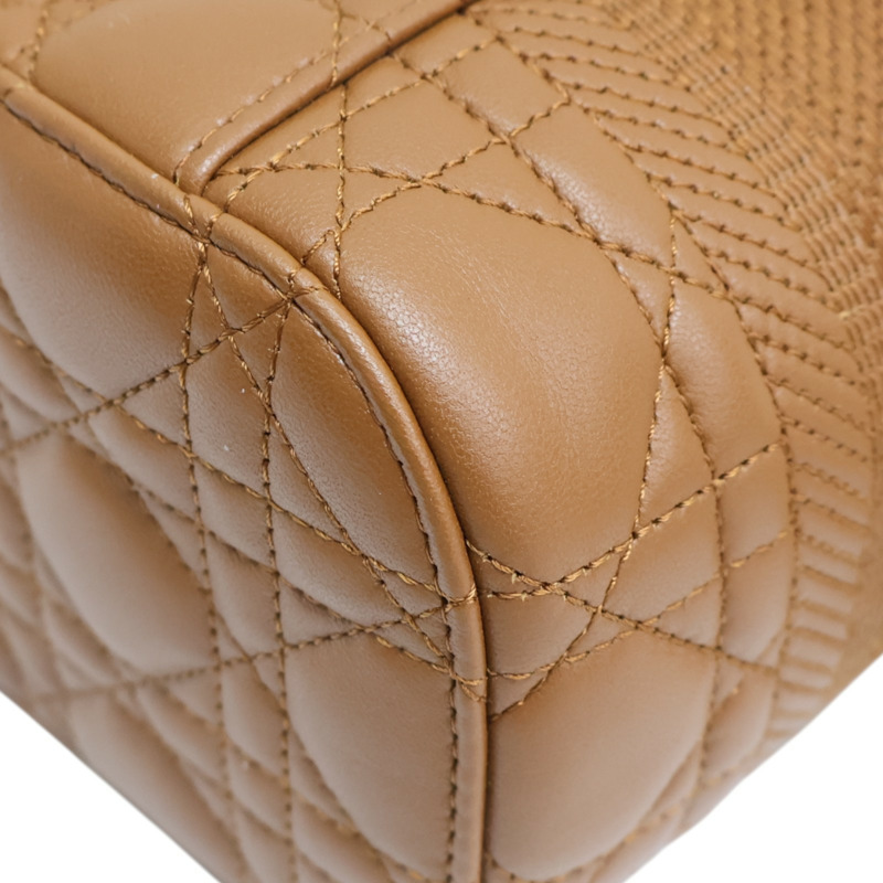 棕色牛皮 Cannage Dior Travel 肩背包【Dior 迪奧】-13