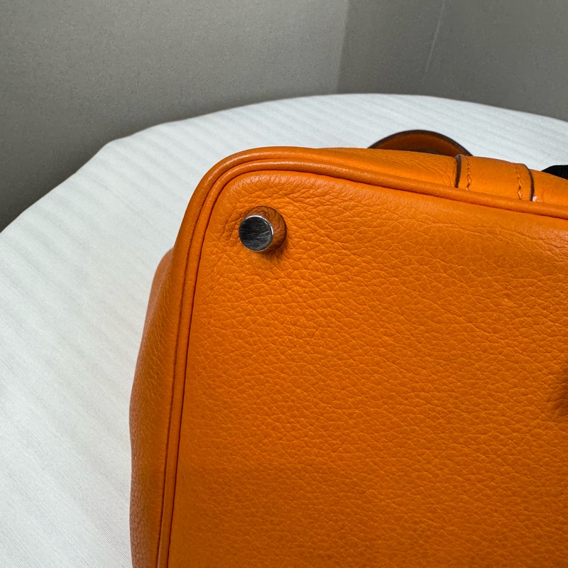 Hermes picotin18菜籃子 愛馬仕橙-4