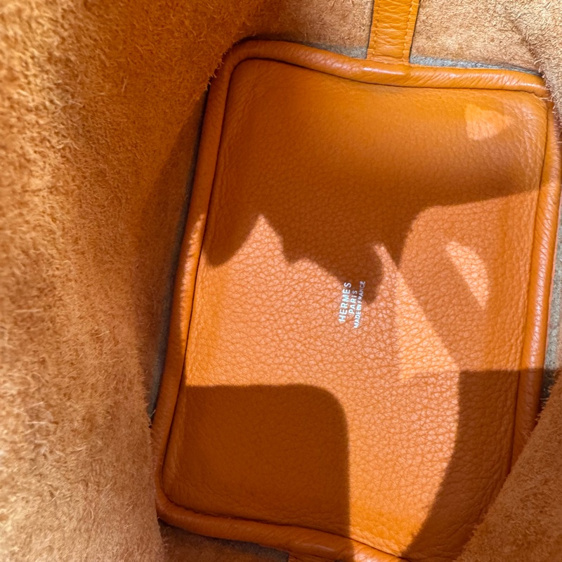 Hermes picotin18菜籃子 愛馬仕橙-8