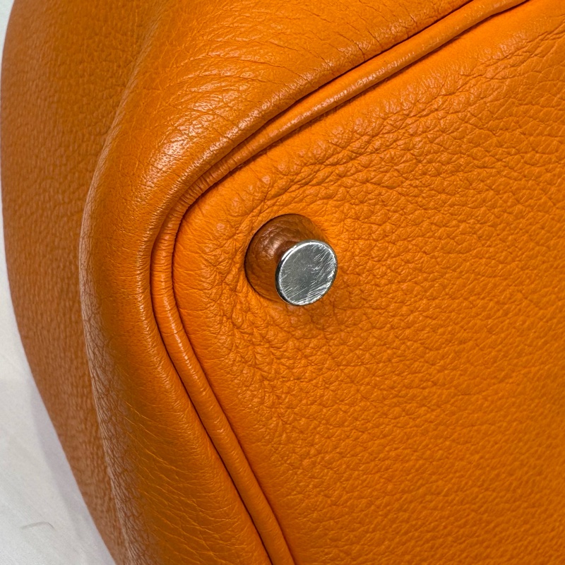 Hermes picotin18菜籃子 愛馬仕橙-9