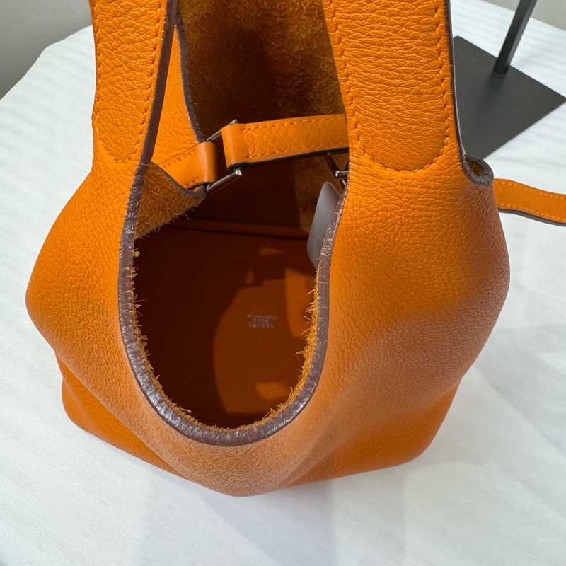 Hermes picotin18菜籃子 愛馬仕橙-12