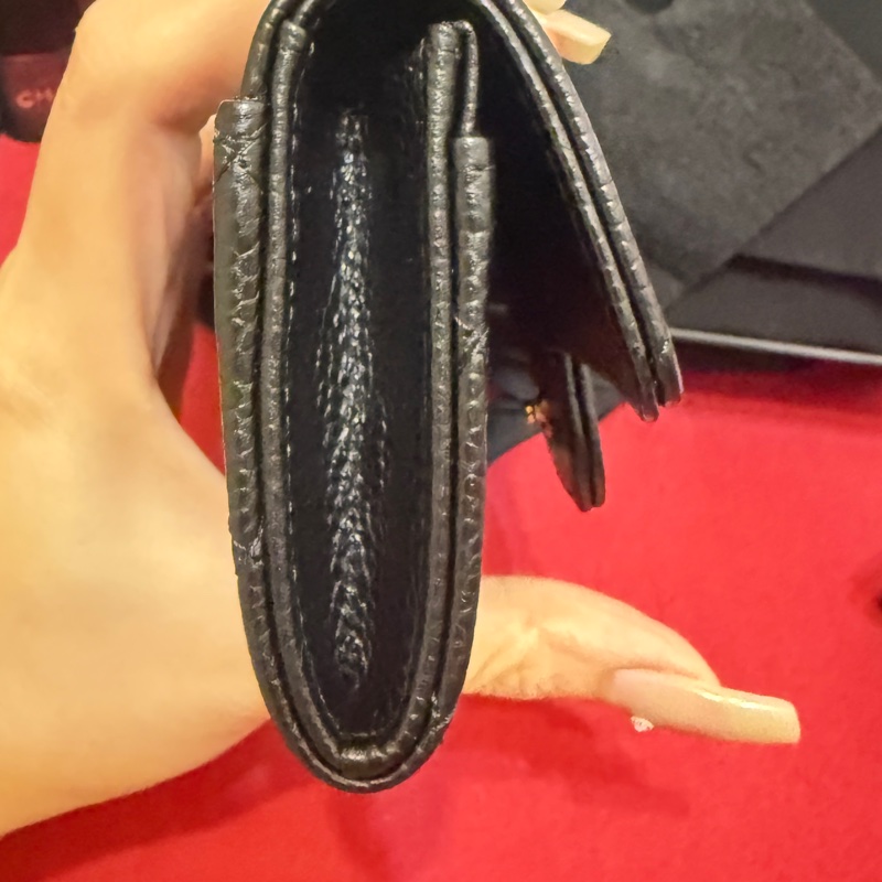 Chanel 荔枝翻蓋卡包-5