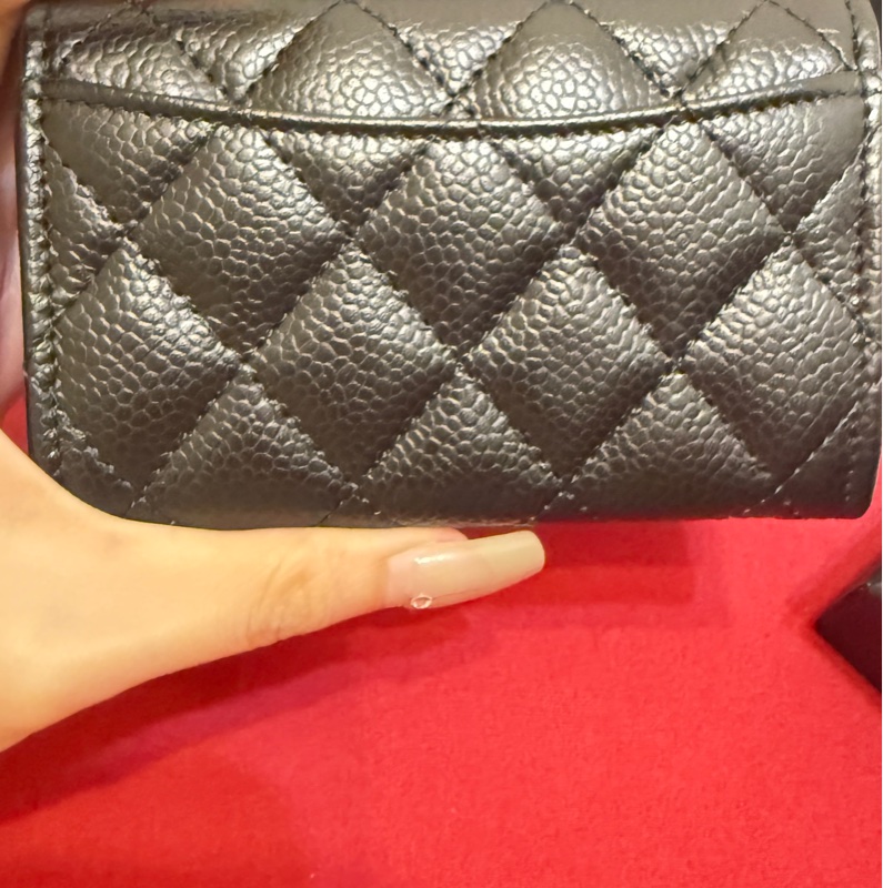 Chanel 荔枝翻蓋卡包-7