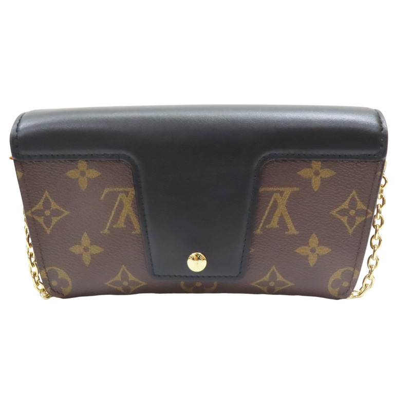 棕色 原花 PVC PADLOCK ON STRAP 肩背包【LOUIS VUITTON LV 路易威登】 M80559-1