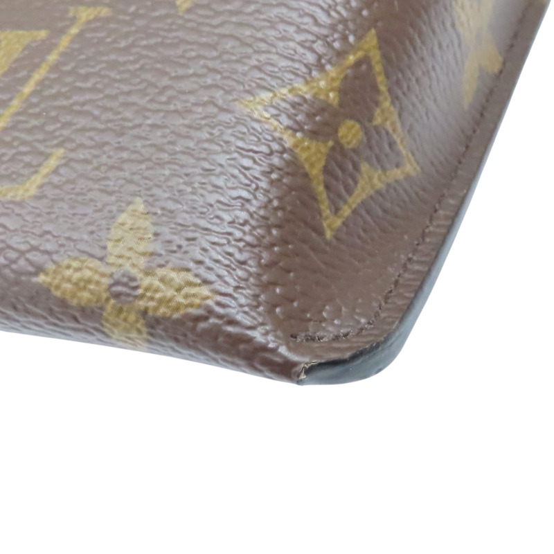 棕色 原花 PVC PADLOCK ON STRAP 肩背包【LOUIS VUITTON LV 路易威登】 M80559-8