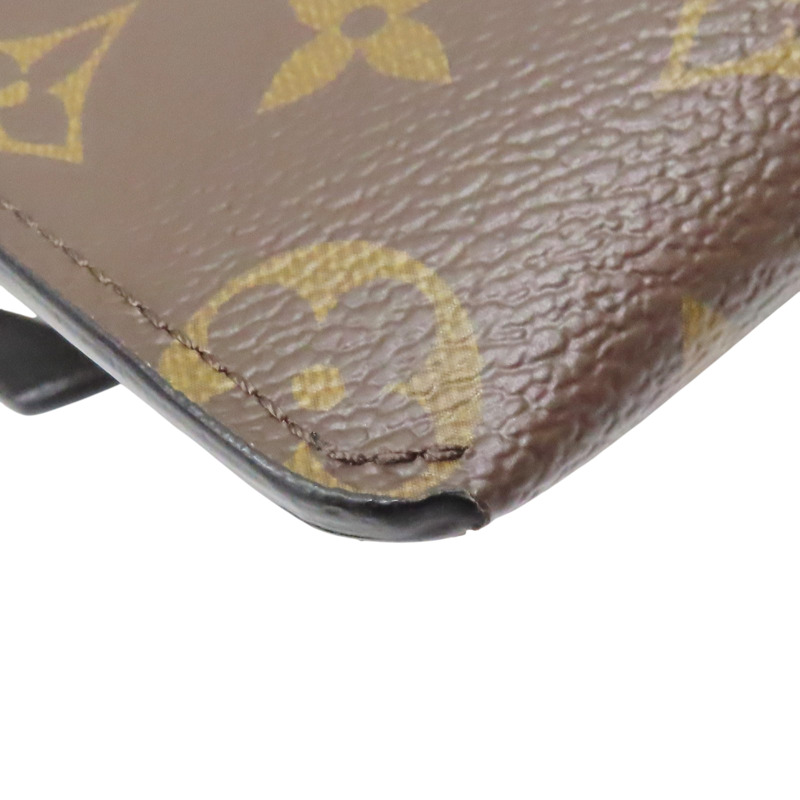 棕色 原花 PVC PADLOCK ON STRAP 肩背包【LOUIS VUITTON LV 路易威登】 M80559-9