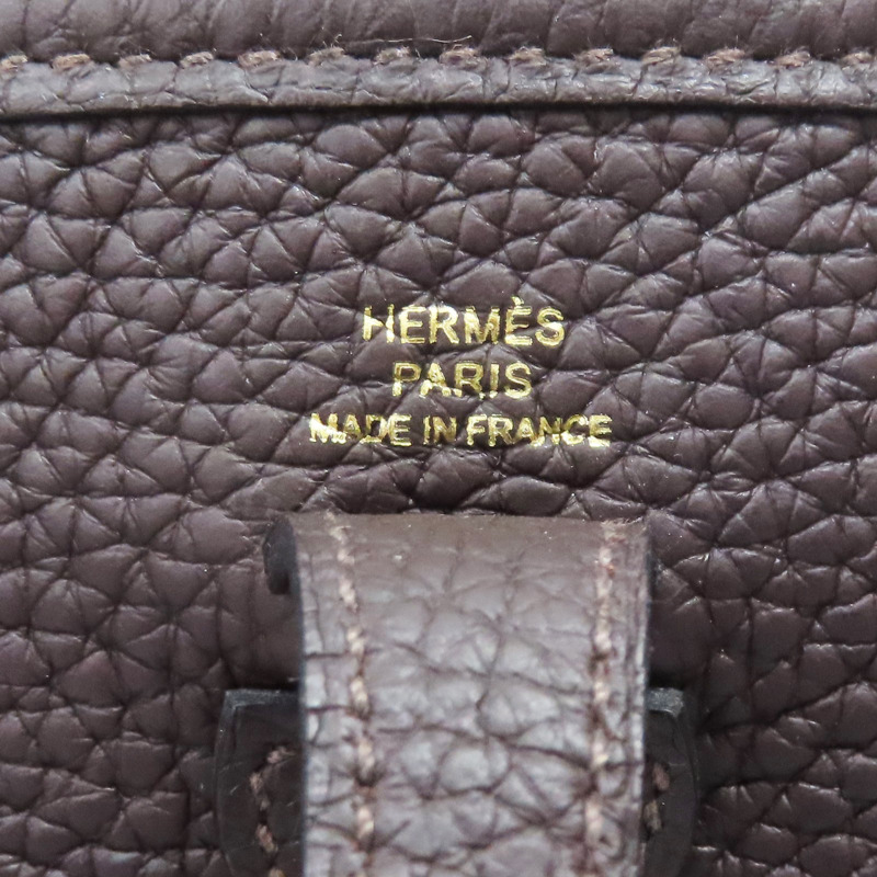 紫色 TC牛皮 Evelyne 16 肩背包 Z刻【HERMES 愛馬仕】 H069426CCCS-5