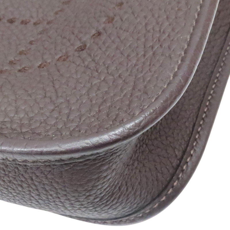 紫色 TC牛皮 Evelyne 16 肩背包 Z刻【HERMES 愛馬仕】 H069426CCCS-9