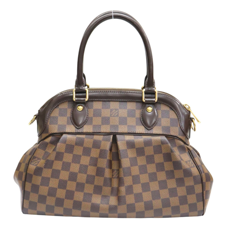 棕色 棋盤格帆布 Trevi PM 兩用包【LOUIS VUITTON LV 路易威登】 N51197-1