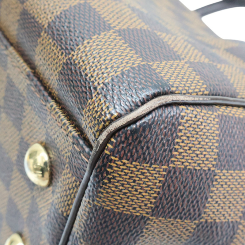 棕色 棋盤格帆布 Trevi PM 兩用包【LOUIS VUITTON LV 路易威登】 N51197-11