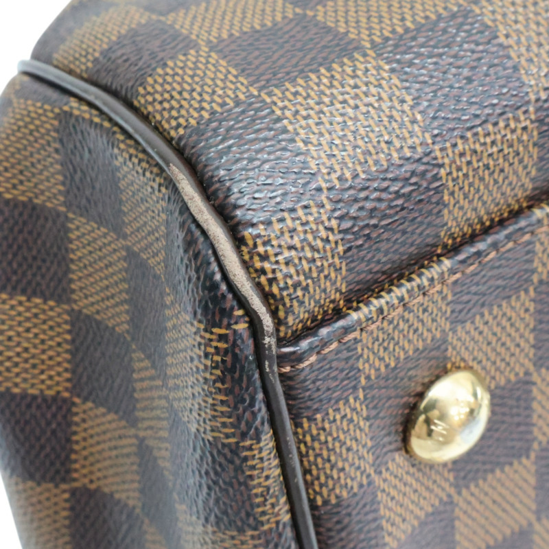 棕色 棋盤格帆布 Trevi PM 兩用包【LOUIS VUITTON LV 路易威登】 N51197-12