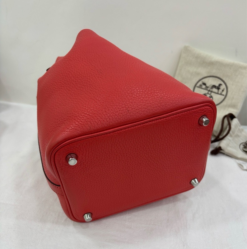 Hermes 愛馬仕 picotin18 t5 Rose Jaipur齋普爾粉 金扣 菜籃 C刻 塵袋 有購證-4