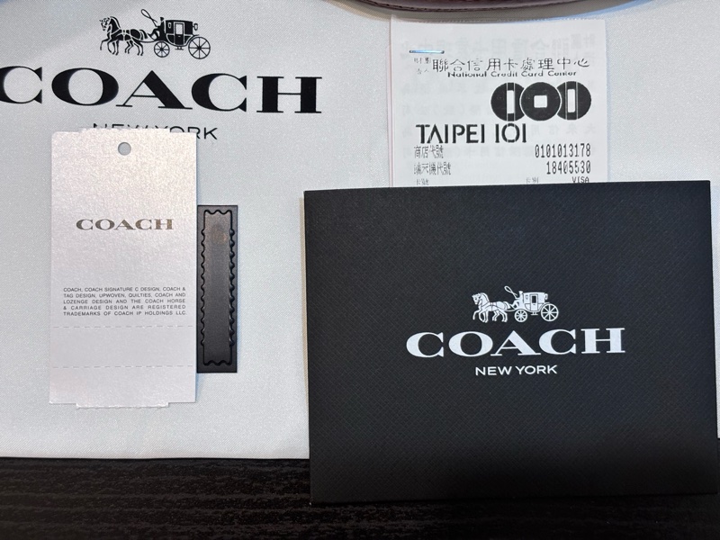 Coach蔻馳 Andrea Mini 經典老花皮革手提/斜背包-9