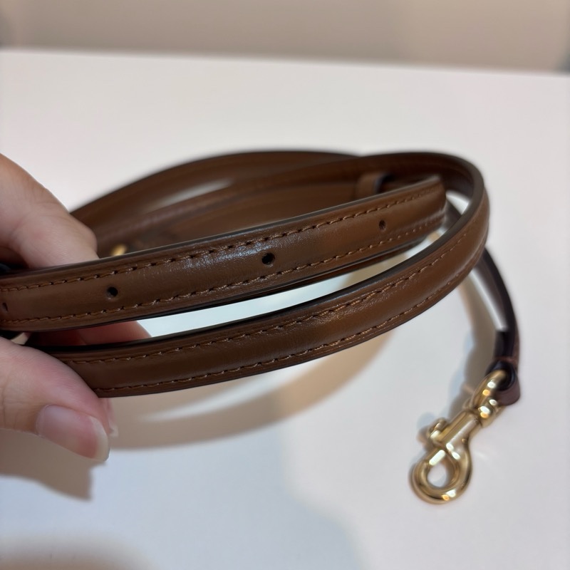 Coach蔻馳 Andrea Mini 經典老花皮革手提/斜背包-19