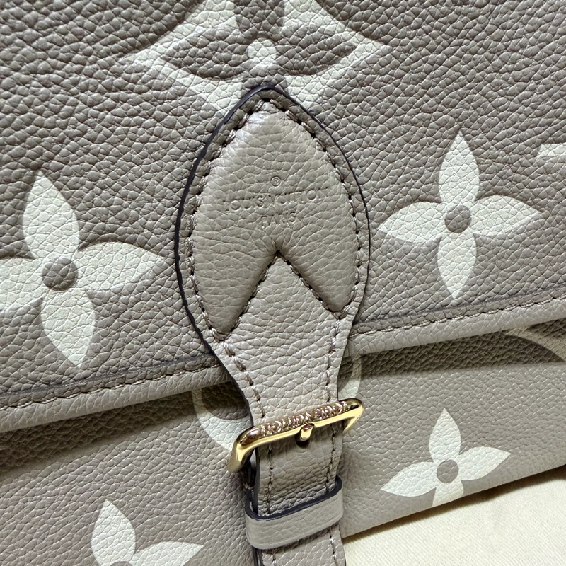 LV Diane 法棍包斑鳩灰 M46583 二手新-18