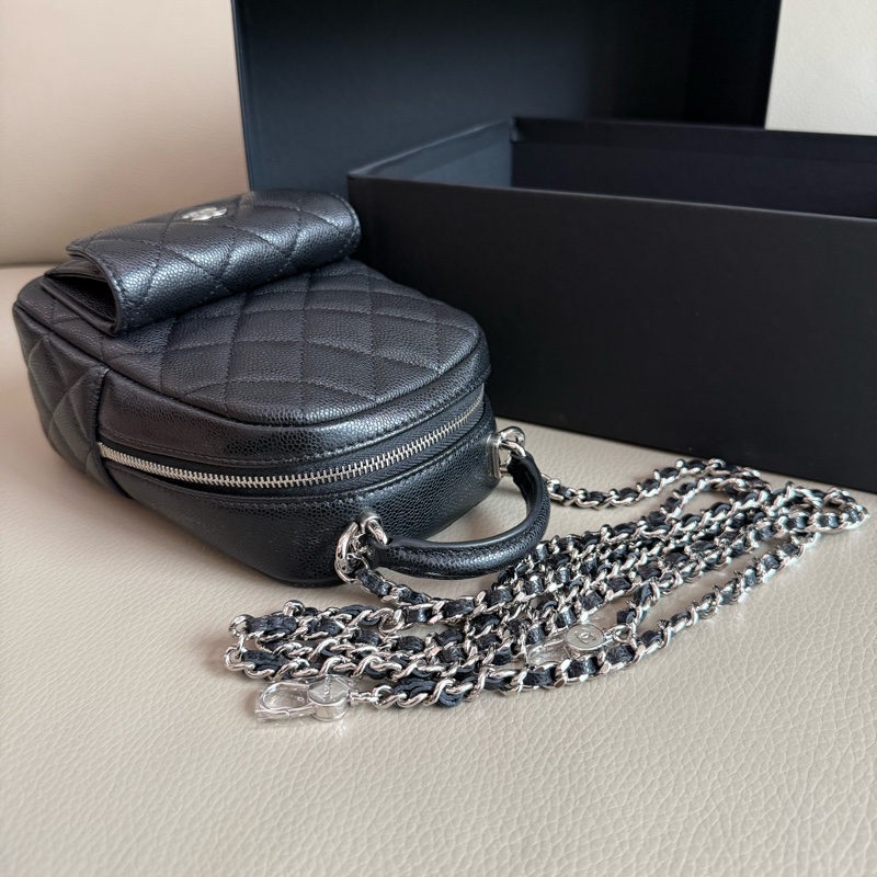 「M.Y精品」 Chanel 小香 膠膜在小書包 後背包  手提包 台灣購證-5