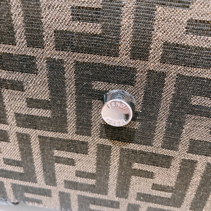 TK1894 FENDI 芬迪經典花紋大號兩用包包FF JACQUARD FABRIC TOTE BAG CANVAS-8