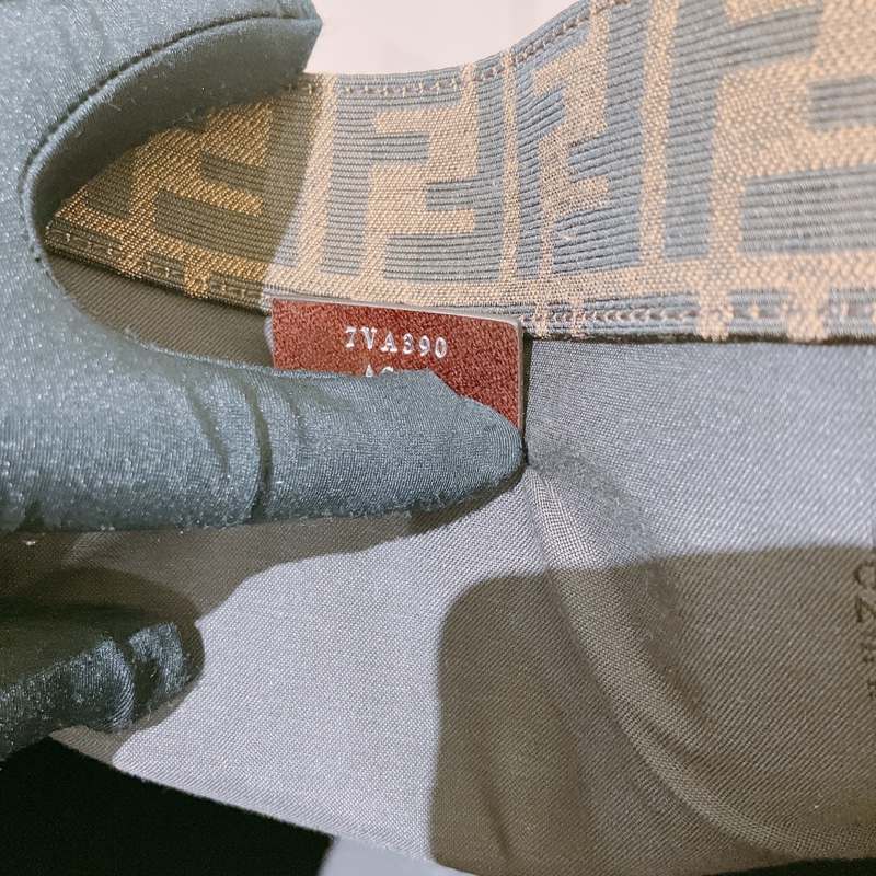 TK1894 FENDI 芬迪經典花紋大號兩用包包FF JACQUARD FABRIC TOTE BAG CANVAS-11