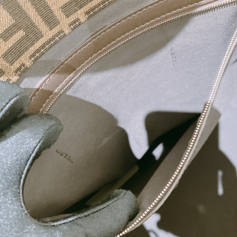 TK1894 FENDI 芬迪經典花紋大號兩用包包FF JACQUARD FABRIC TOTE BAG CANVAS-15