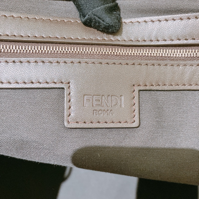 TK1894 FENDI 芬迪經典花紋大號兩用包包FF JACQUARD FABRIC TOTE BAG CANVAS-16
