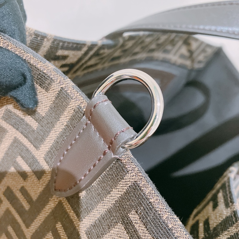 TK1894 FENDI 芬迪經典花紋大號兩用包包FF JACQUARD FABRIC TOTE BAG CANVAS-19