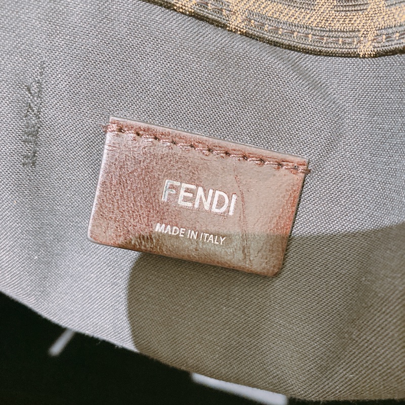 TK1894 FENDI 芬迪經典花紋大號兩用包包FF JACQUARD FABRIC TOTE BAG CANVAS-29