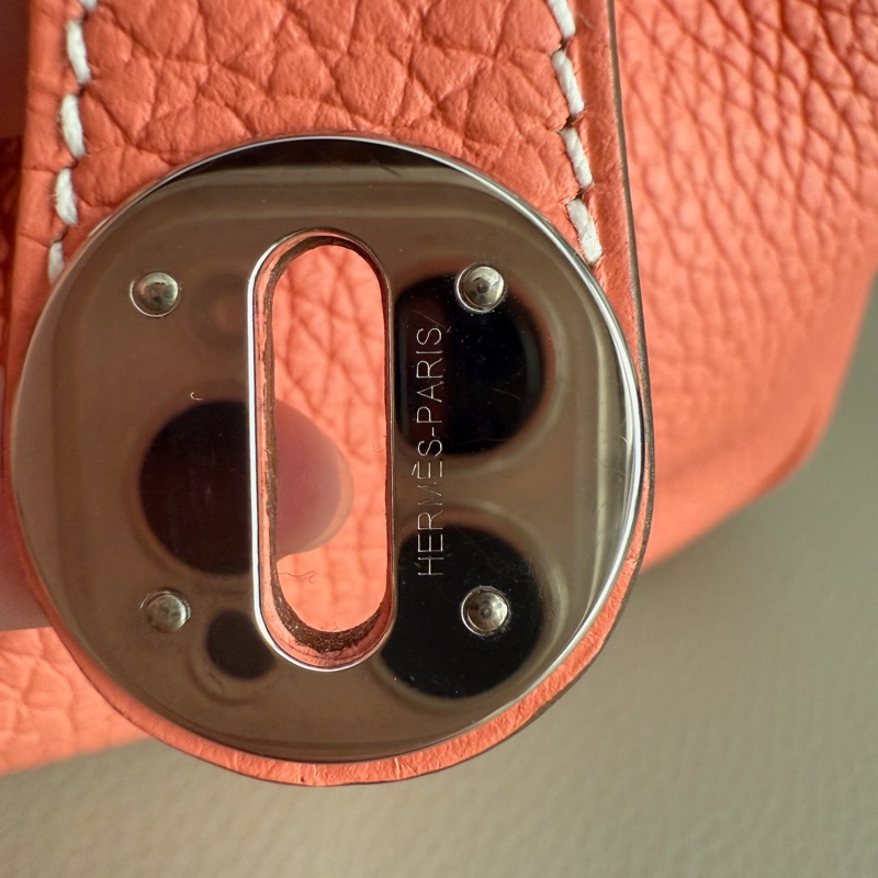 「M.Y精品」馬家 Lindy 30 龍蝦粉 銀釦-11