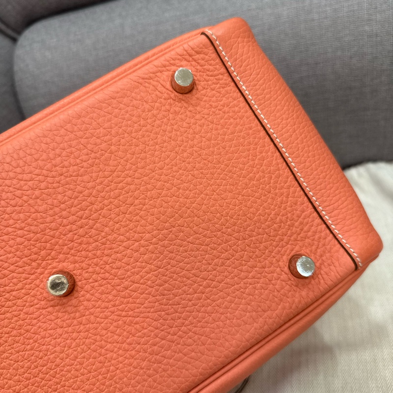 「M.Y精品」馬家 Lindy 30 龍蝦粉 銀釦-14