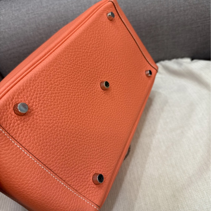 「M.Y精品」馬家 Lindy 30 龍蝦粉 銀釦-15