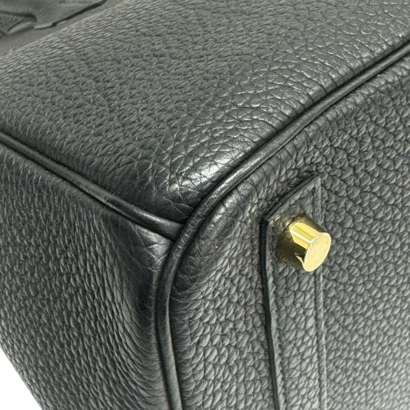 黑色 Togo牛皮 BirKin 30 柏金包 手提包 銀扣 Z刻【HERMES 愛馬仕】 Z刻/BK-9