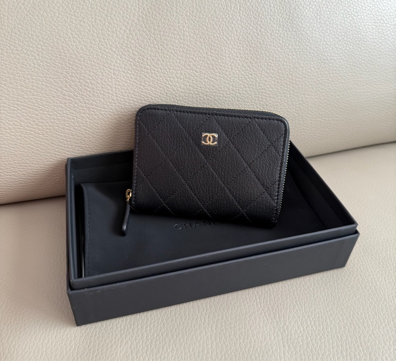 「M.Y精品」小香 拉鍊短夾 中夾 全新送禮🎁-0