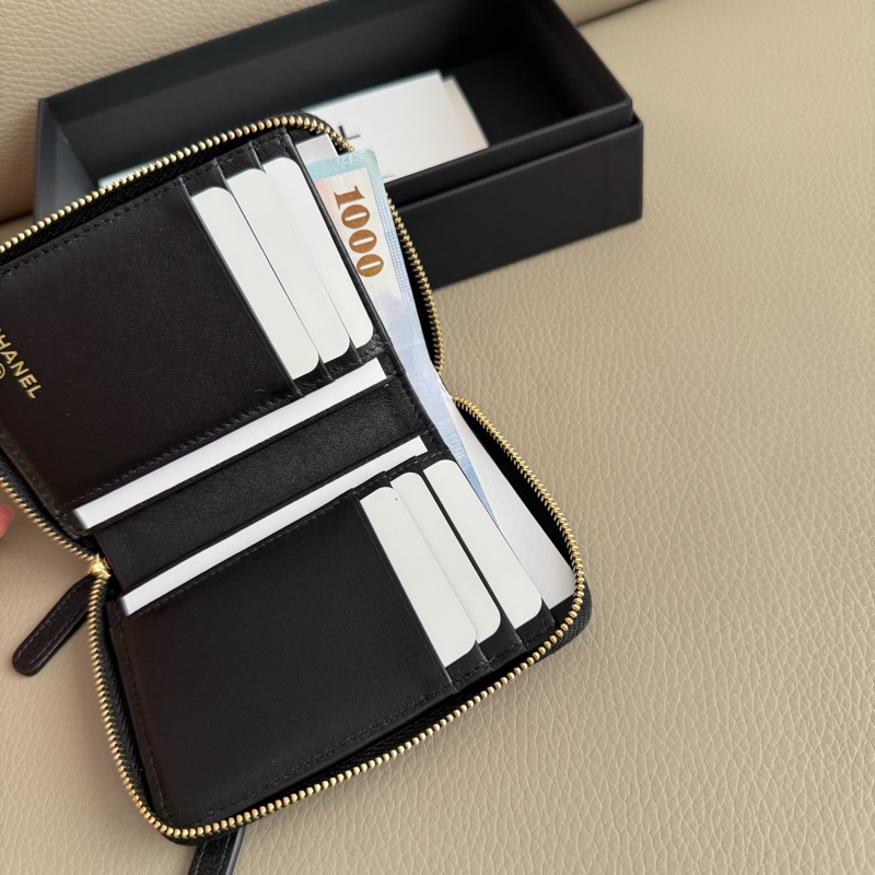 「M.Y精品」小香 拉鍊短夾 中夾 全新送禮🎁-1