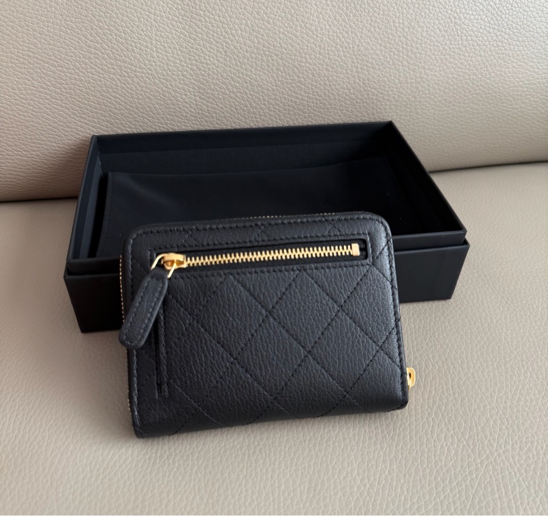 「M.Y精品」小香 拉鍊短夾 中夾 全新送禮🎁-3