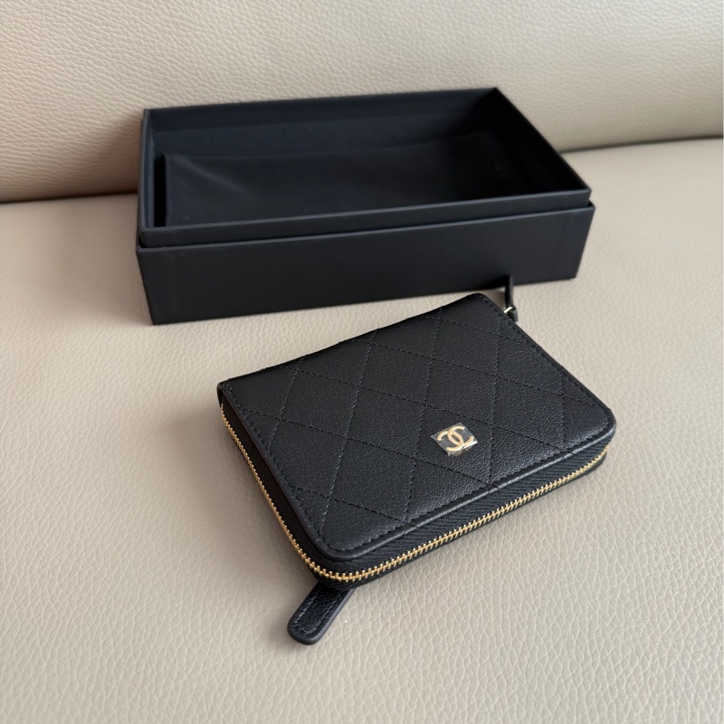 「M.Y精品」小香 拉鍊短夾 中夾 全新送禮🎁-6