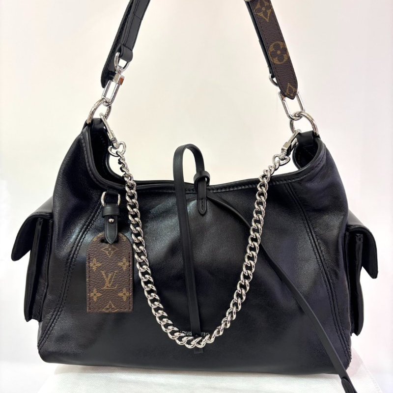 LV黑羊皮Carryall PM-0