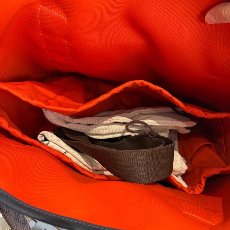 愛馬仕 帆布馬術包-1