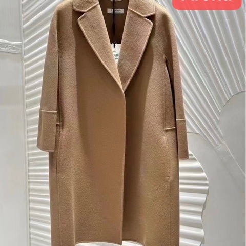 Max Mara-Arona駝色/黑色大衣