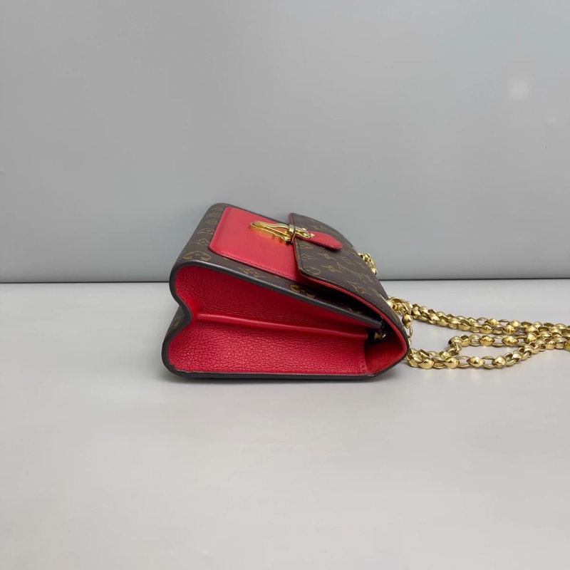 LV路易威登victoire老花紅色維多利亞-2