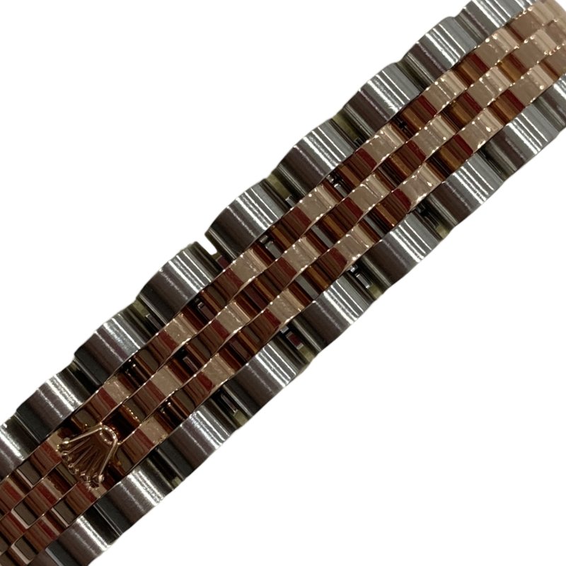 ROLEX 179171G 日誌系列 隕石鑽石面 不鏽鋼x玫瑰金-4