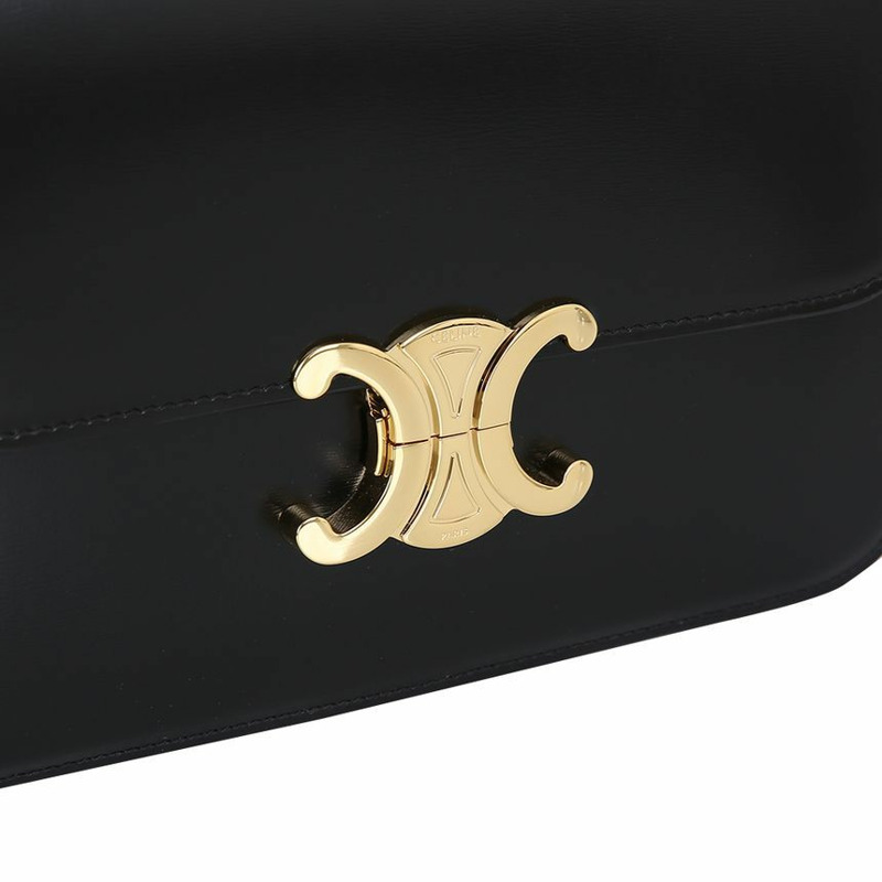 CELINE 經典款 Trionph 亮面手提包 25FW 187363BF4 38NO-6