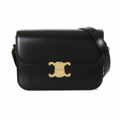 CELINE 經典款 Trionph 亮面手提包 25FW 187363BF4 38NO