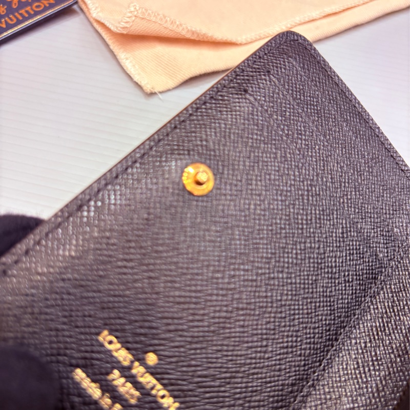 Lv  雙色對開拉鍊皮夾-14