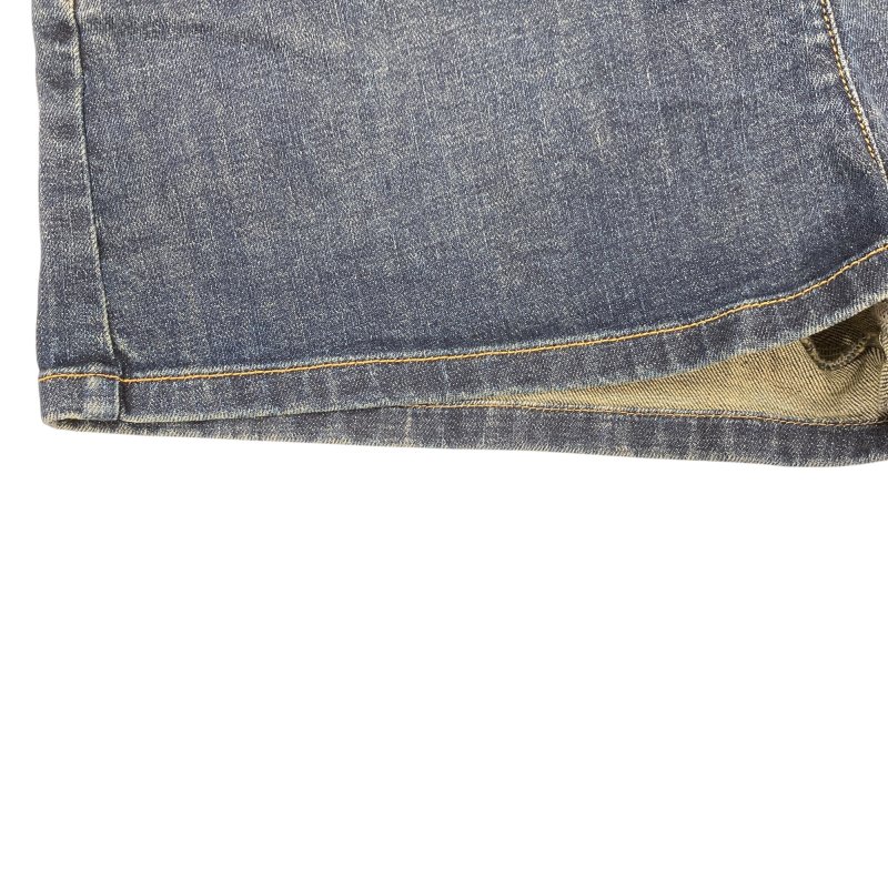 LOUIS VUITTON 路易威登 牛仔短褲 深丹寧色 40碼-6