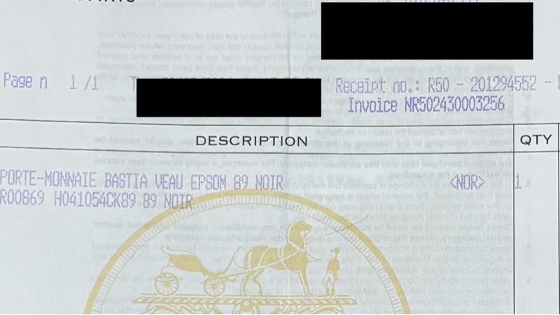 全新Hermes 愛馬仕 Bastia 零錢包(黑色 Noir x 牛皮 Epsom)-4