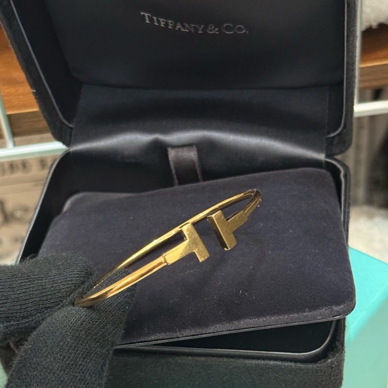 (保留中)TIFFANY & CO.蒂芙尼T系列手鐲-2
