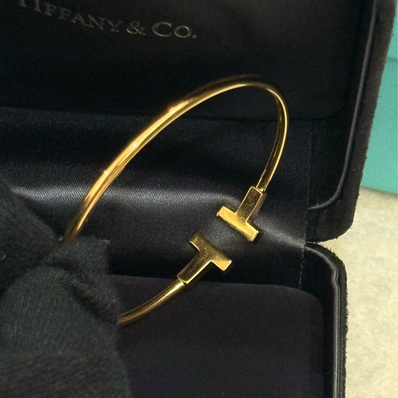 (保留中)TIFFANY & CO.蒂芙尼T系列手鐲-3