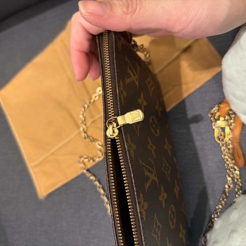 LOUIS VUITTON老花大麻將包-3