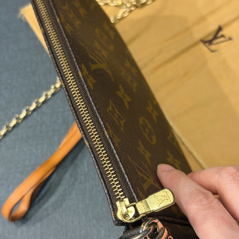 LOUIS VUITTON老花大麻將包-5